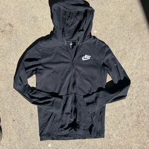 Kid’s Nike Black Zip-up Hoodie